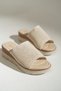 Kindep Poli Light Sole Daily Knitwear Women's Slippers Beige - 3