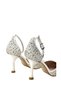 Kindep (oz Maça) Pearl Detailed Heeled Women's Evening Dress Shoes White - 5