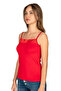 Özkan 2041 Women's Premium Fabric Viscose Collar Satin Detailed Flexible Soft Thin Strap Undershirt - 3