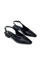 Closed Toe Low Heeled Women's Shoes Black - 2