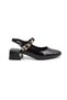 Kindep Lake Closed Toe Low Heeled Women's Shoes Black - 2