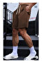 Men's Relaxed Fit Printed Combed Cotton Shorts - 4