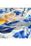 Pera Digital Printed Cotton Cotton Silk Pareo 140X140 cm White - Blue - 4