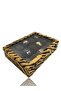 Diji 15 Watch Box Watch Case Tiger Inside Coffee Coffee Padded - 4
