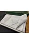 Azra Gray Linen Fabric 8-12 Persons 26 Piece Dining Table Cover Set