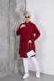 Burgundy Classic Shirt Tunic - 5