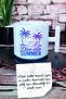 كوب لاتيه مطبوع عليه Dive Into Summer مع مقبض على شكل حرف T - 3