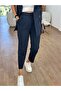 Striped Vest Trousers Fabric Set - 3