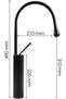 Black Bathroom Bowl Sink Faucet Imported Nordic Design - 6