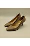 Beatriz Mink Leather Triangle Heeled Women's Shoes - 4