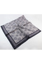 120X120 Ethnic Pattern Oversized Scarf Cotton Scarf Oversized Leaf Scarf - 2