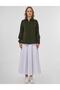 Basic Blouse Khaki - 3
