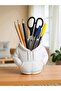 Decorative Hooded Hoodie Design Pen Holder Organizer & Desk Decor Trinket - 5