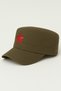 Koton Castro Hat Breathable Fabric Streetwear Castro with Red Star Detail - 2