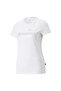 Womens Essentials Metallic Logo T-shirt - White - 6