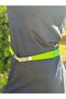 73X3 cm Glass Stone Buckle Elastic Women's Belt - 3
