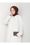 Women's Buttoned Strawberry Fabric White Double Suit - 3