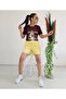 Linen Belt Detail Shorts - 2