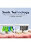 Sonic Electric Toothbrush for Adults and Kids, with Travel Case & 8 Brush Heads, 5 Modes with - 3