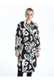 Lcwaikiki Classic Black Print Women's Shirt Tunic
