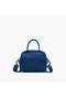 Solid Lunch Bag with Detachable Strap and Zip Closure - 3