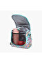 Cat Print Lunch Bag with Adjustable Strap and Zip Closure - 5
