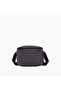 Solid Lunch Bag with Zip Closure and Strap