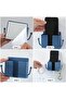 YU WELL Mount Phone Holder Phone Stand with Data Cable Receiving Hole PACK of 4 Multicolors - 3