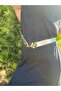 75X3 cm Zircon Stone Bee Buckle Women's Elastic Belt