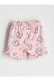 Lcw Baby Mary Cat Printed Baby Girl Shorts Pajamas Set - 5
