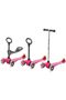 Micro Scooters | Mini Classic 3 in 1 Pink | Scooter for Kids | Kids Scooter | Scooter with LED Wheel - 4