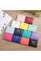 Elegant Ribbon Detailed Pomegranate Flower Small Wallet - 4