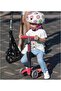 Micro Scooters Mini Micro 3 in 1 Deluxe Plus - Ruby Red | Kids Scooter with LED Wheels | 3-5 Years - 6