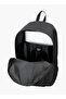 Logo Print School Backpack with Adjustable Straps and Zip Closure - 38x19x43 cm - 4