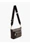 Women Monogram Print Crossbody Bag with Detachable Strap and Zip Closure - W 16 x H 20.5 x D 8 cm - 3