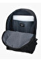 Logo Print School Backpack with Adjustable Straps and Zip Closure - 38x19x43 cm - 4