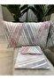 Patterned Double 100% Cotton Non-Elastic Bed Sheet And Pillowcase Set - 3