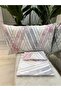Patterned Double 100% Cotton Non-Elastic Bed Sheet And Pillowcase Set - 2