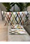 Patterned Single 100% Cotton Elasticless Sheet and Pillowcase Set - 4