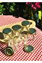 6-Piece 40 ml Mini Glass Jar Sample, Food, Jam, Wedding and Henna Candy Camping Spice Jar