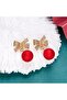 Red New Year Earring Valentine's Day Gift