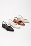 Cindy Series Pointed Toe Short Block Heeled Women's Shoes - 6