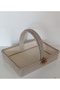 Medium Basket with a Knitted Handle 27*37 cm Gift Bohcili Dowry - 4