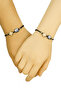 Forever Loops Minimal and Elegant Design Couple Bracelet/Friendship Bracelet
