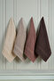 Lera 4-Piece 50x90 Towel Set Hand and Face Towel 100% Cotton