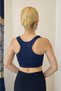 Women's Sports Swimmer Back Crop Top Bustier - 2