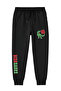 Boy's Dino Fun Printed Pocket Tracksuit Bottoms