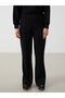 Lcw Modest Women's Black Elastic Waist Sweatpants - 2