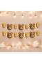 Teddy Bear Character Decorative Banner Wall Ornament Retro Bear Concept Birthday Party Ornaments