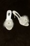 Women's Clothing Plush & Ribbon Detailed Stoned Dowry - Gift House Slippers Ll.Gc215.001 - 2